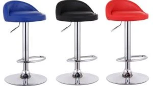 High Acrylic Rounding Højde Justerbar Bar Chair